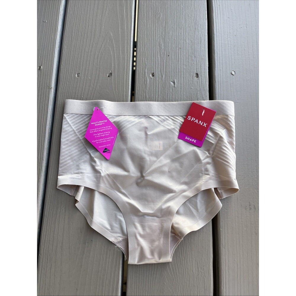 Spanx Thinstincts 2.0  Brief Shape  Panties Soft Nude Size XP